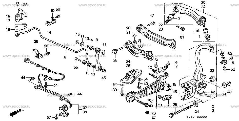 Parts scheme