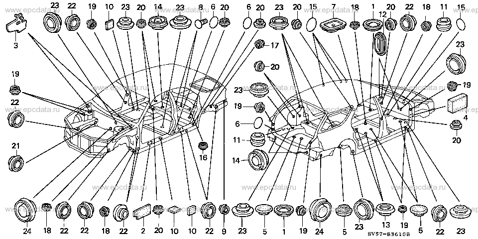 Parts scheme