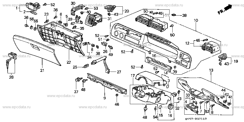 Parts scheme