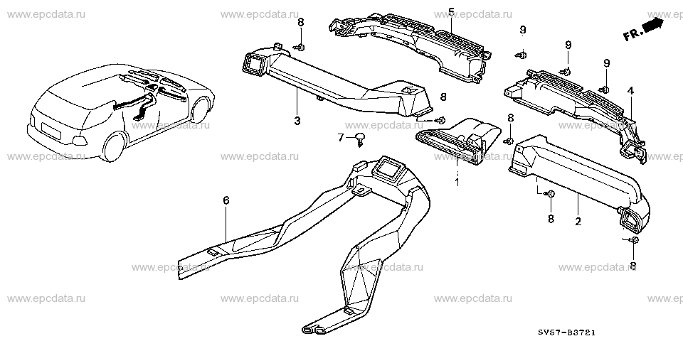 Parts scheme