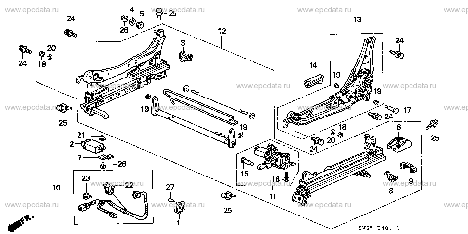 Parts scheme