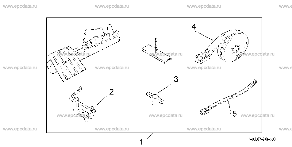 Parts scheme