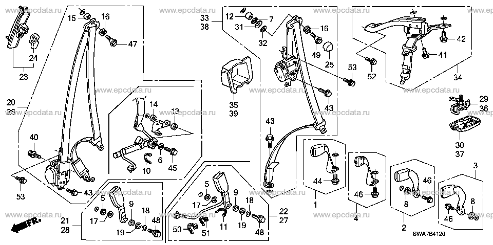 Parts scheme