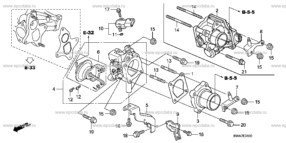 Parts scheme