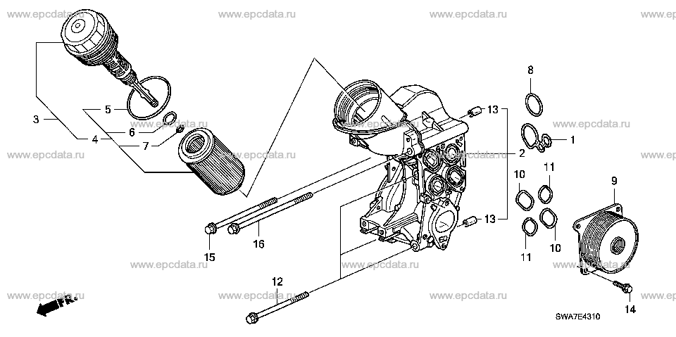 Parts scheme