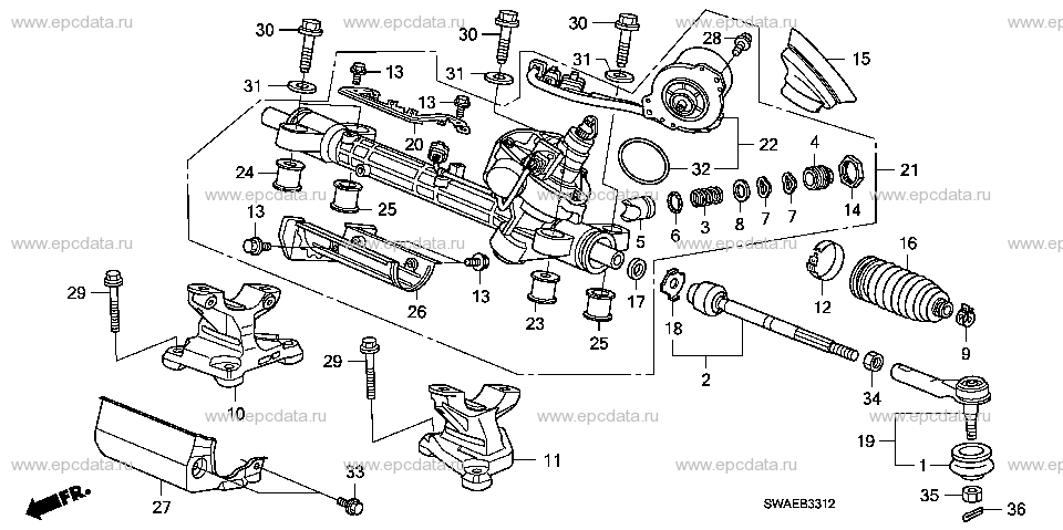 Parts scheme