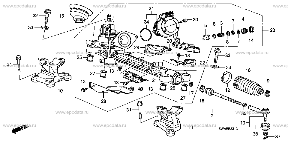 Parts scheme