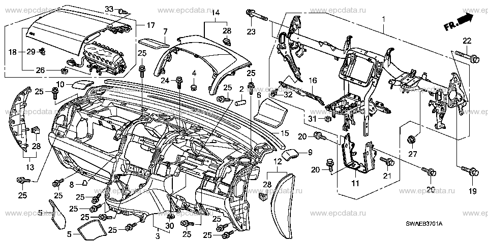 Parts scheme