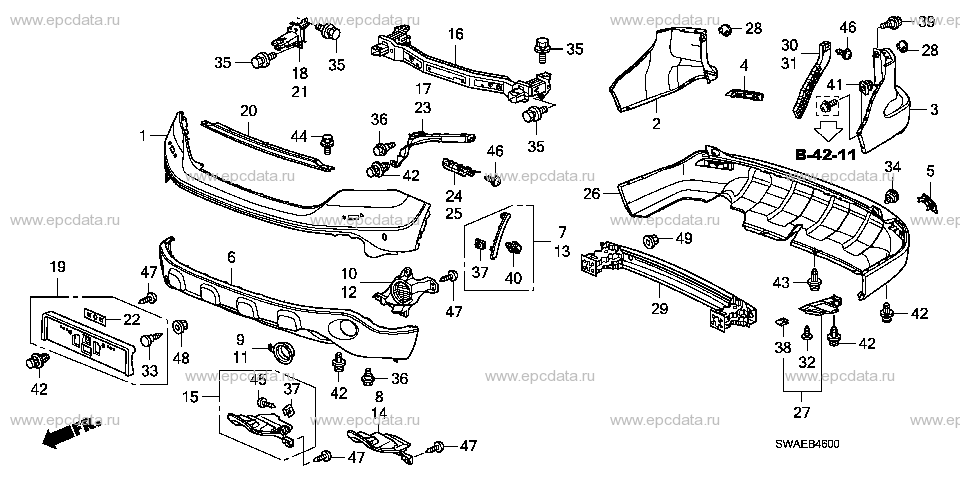 Parts scheme