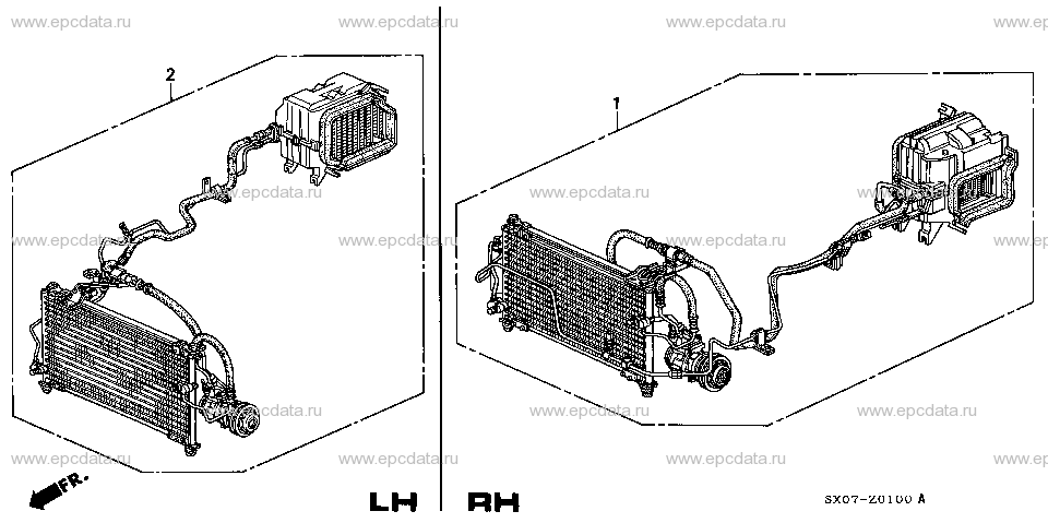 Parts scheme