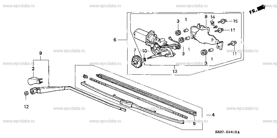 Parts scheme