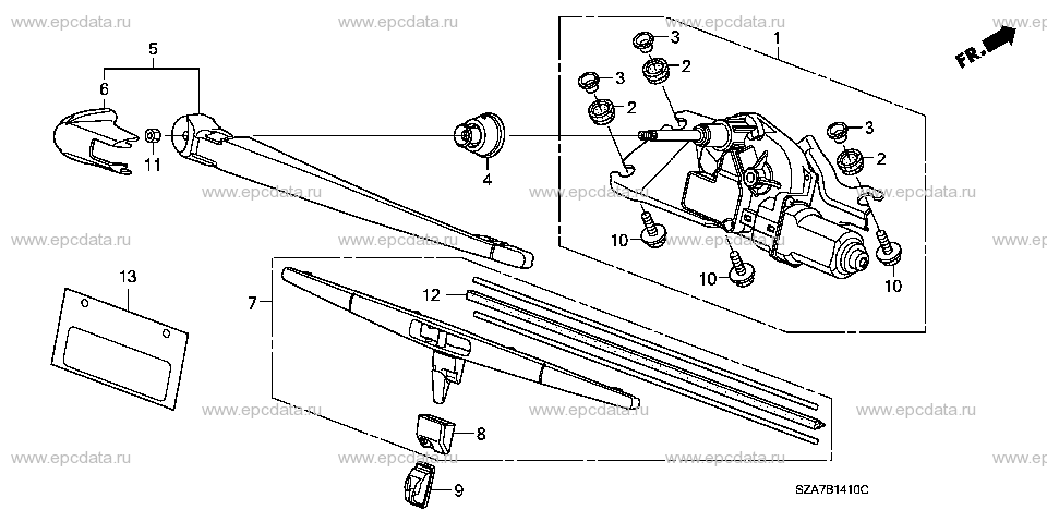 Parts scheme