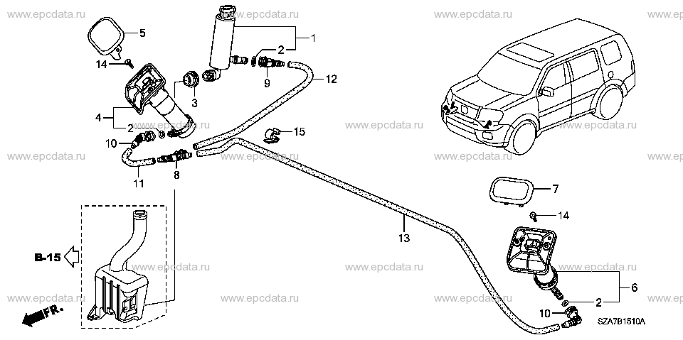 Parts scheme