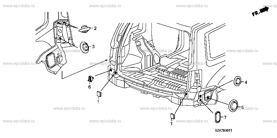 Parts scheme