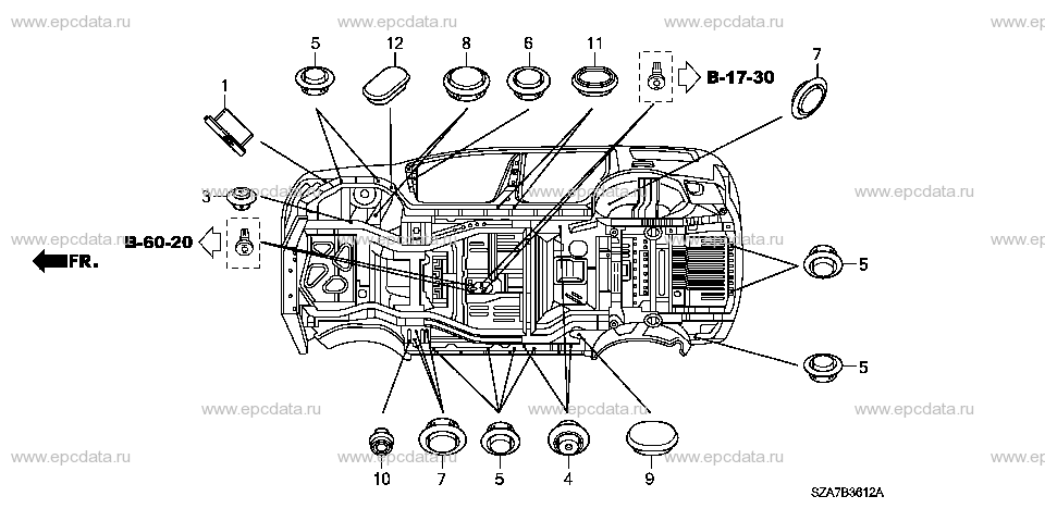 Parts scheme