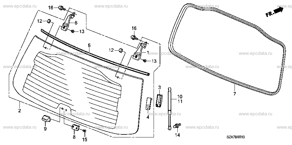 Parts scheme