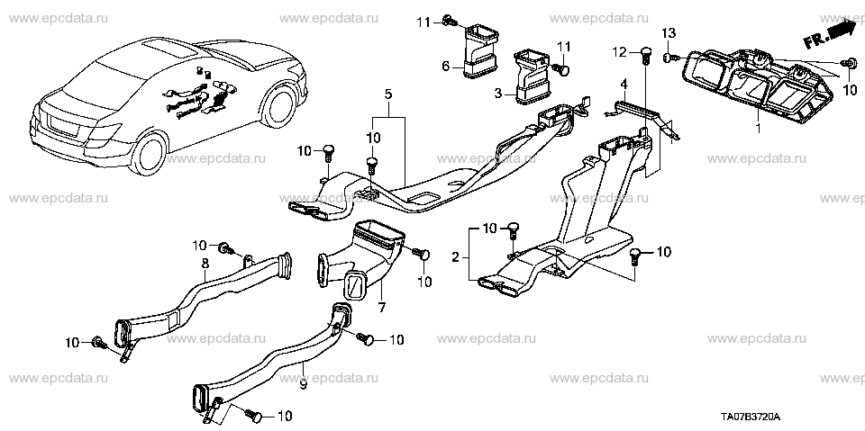 Parts scheme