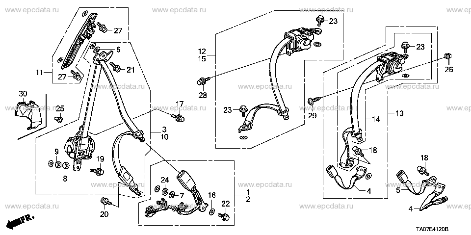 Parts scheme