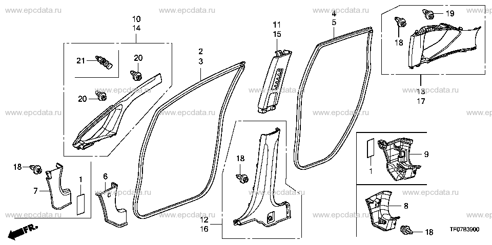 Parts scheme