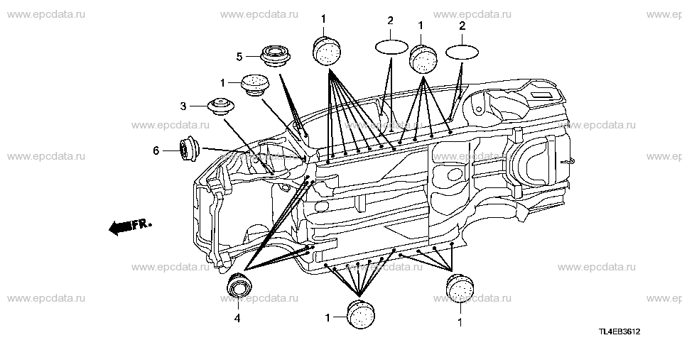 Parts scheme