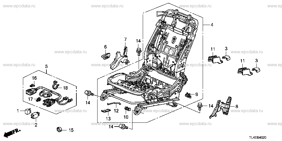 Parts scheme