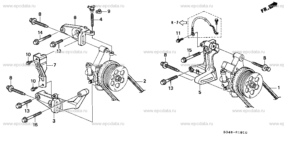 Parts scheme