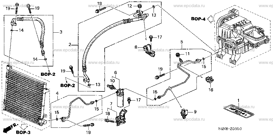 Parts scheme