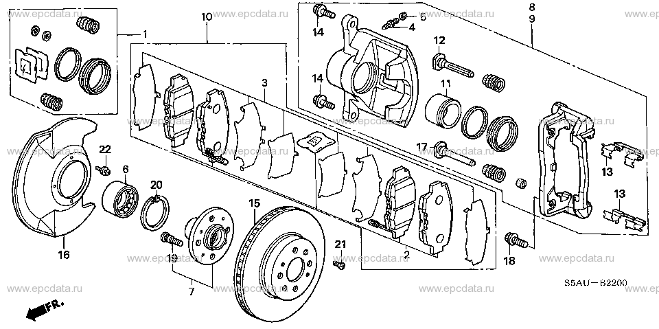 Parts scheme