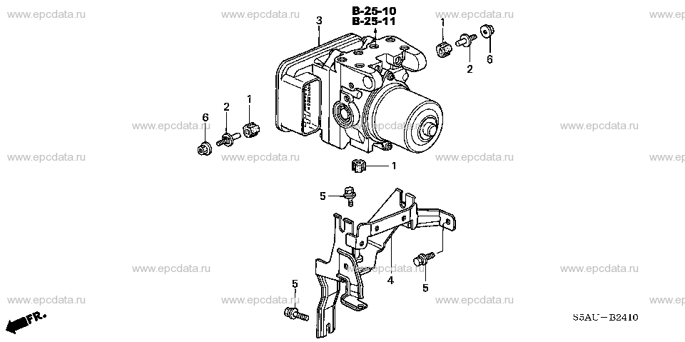 Parts scheme