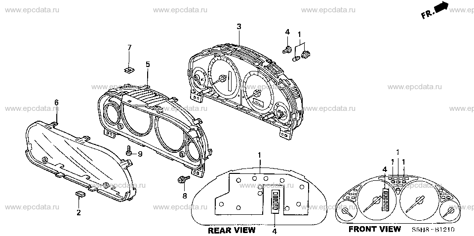 Parts scheme