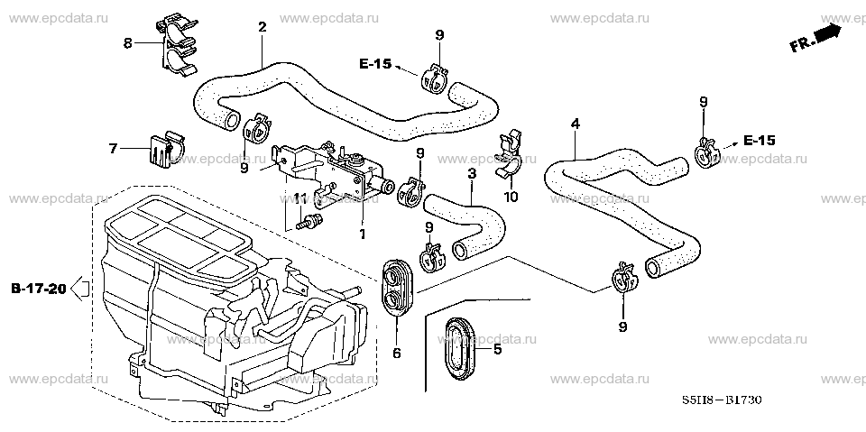 Parts scheme