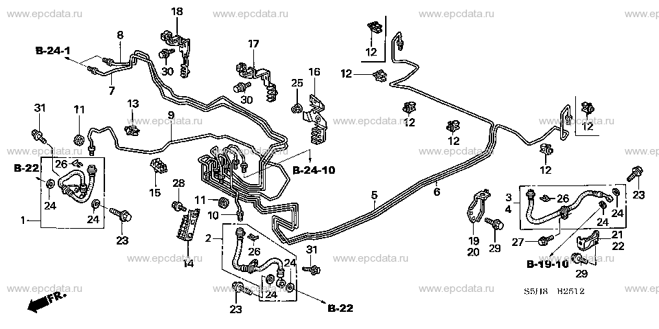 Parts scheme