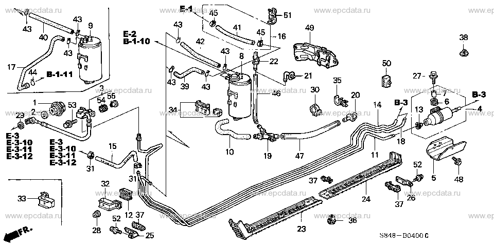 Parts scheme