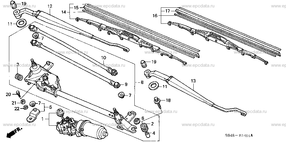 Parts scheme