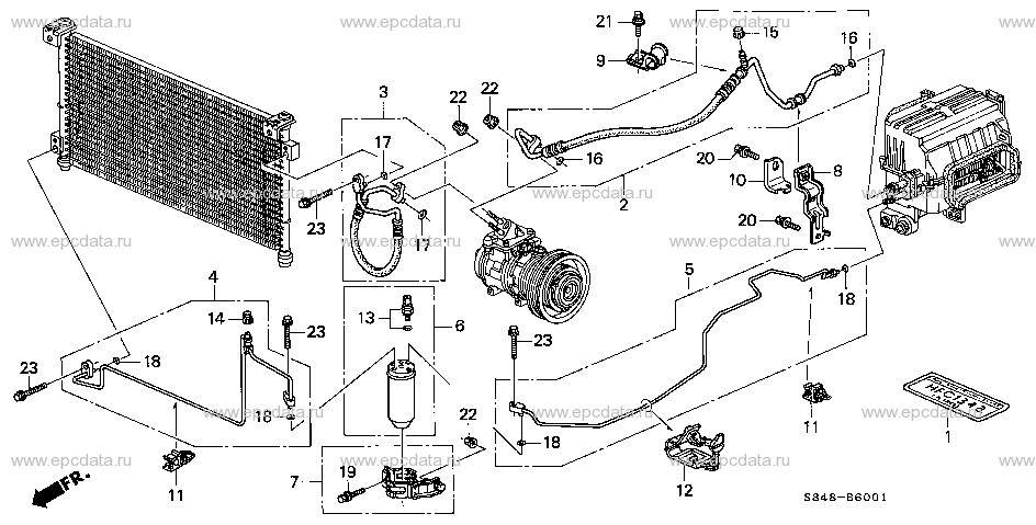 Parts scheme