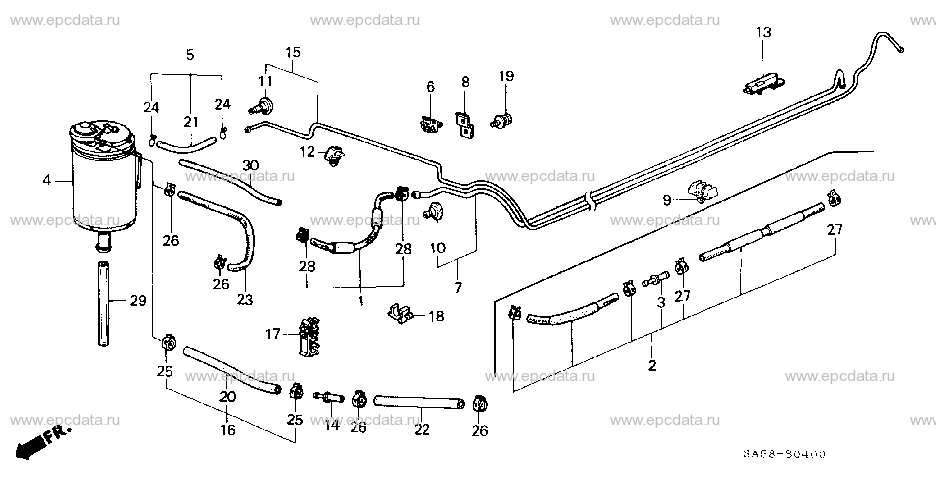 Parts scheme