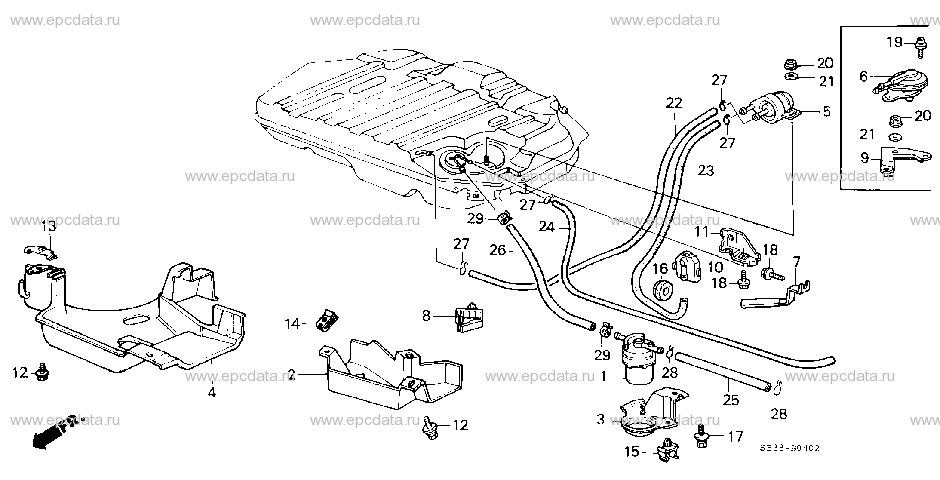 Parts scheme