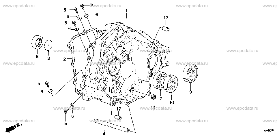 Parts scheme