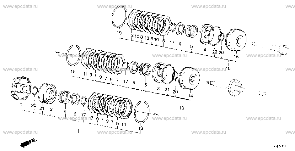 Parts scheme