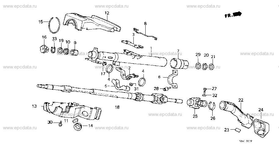 Parts scheme