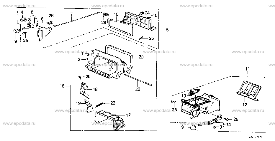 Parts scheme