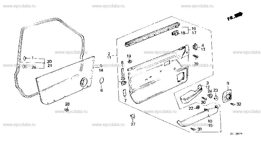 Parts scheme