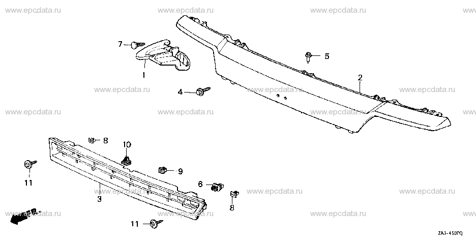 Parts scheme