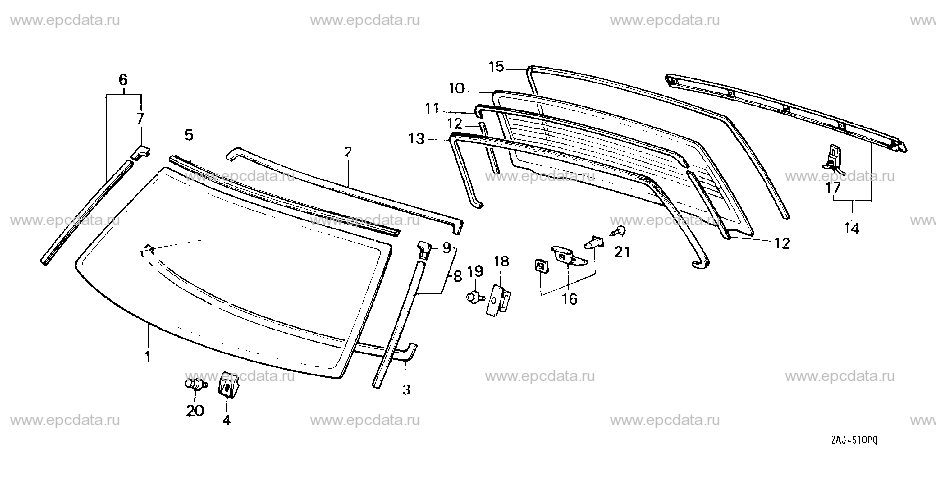 Parts scheme