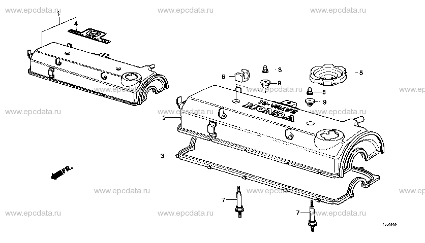 Parts scheme