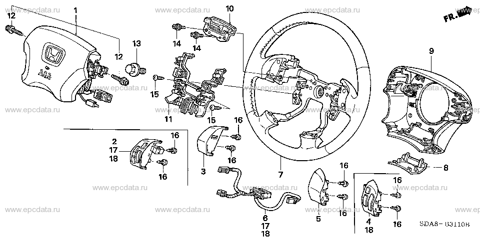 Parts scheme