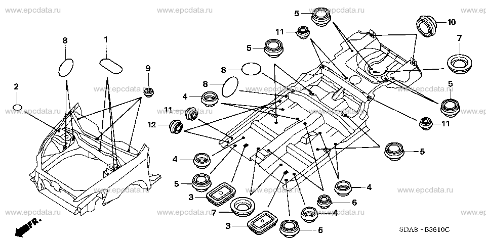 Parts scheme