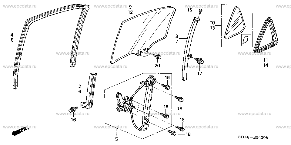 Parts scheme