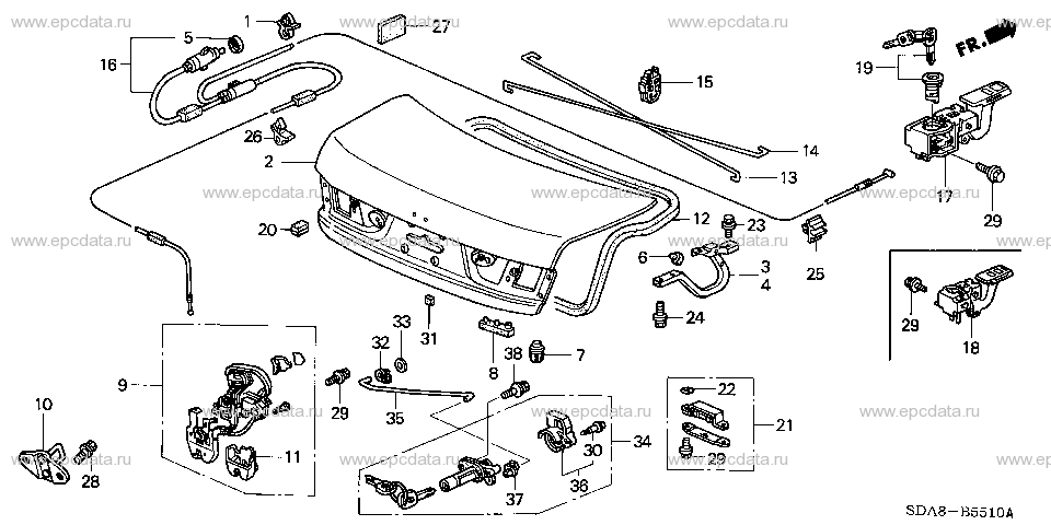 Parts scheme