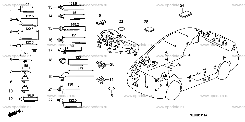 Parts scheme